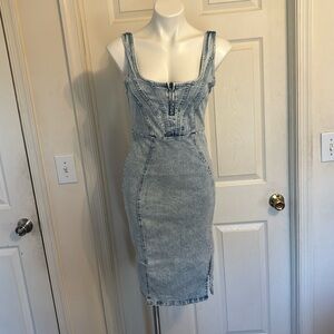 Denim dress